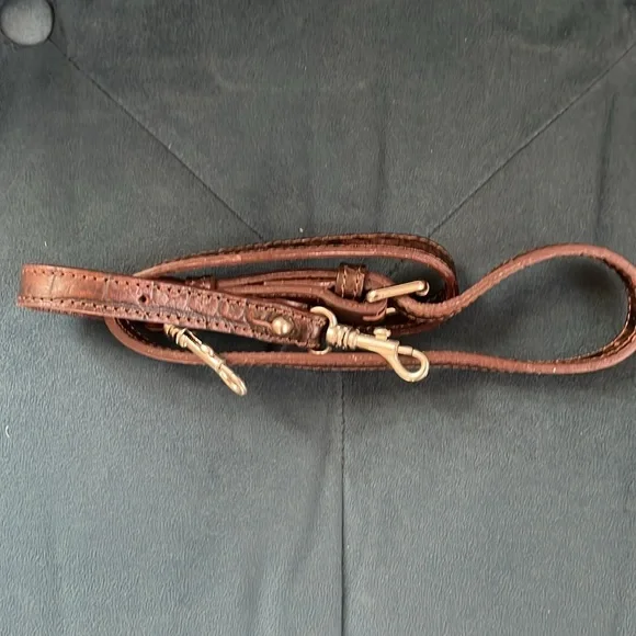 Dooney & Bourke Brown Leather Handbag - Picture 6 of 6